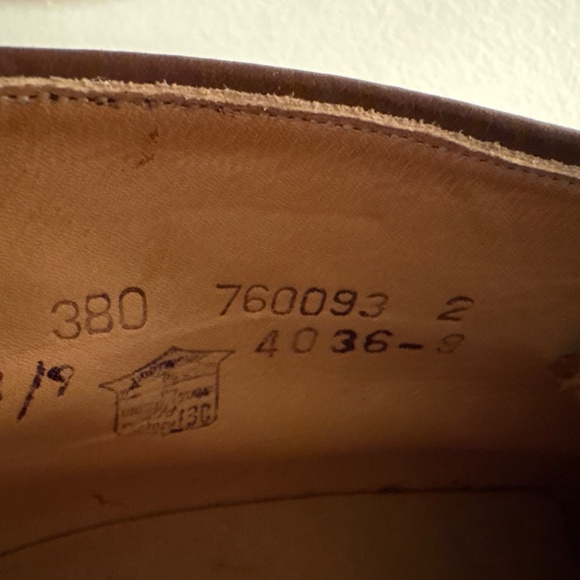 Vintage Men’s  Portage Comfo Tred Learher bf Goodrich shoes - Picture 5 of 6